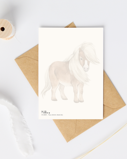 Carte de soutien : "Qu'est-ce que t'es belle !"