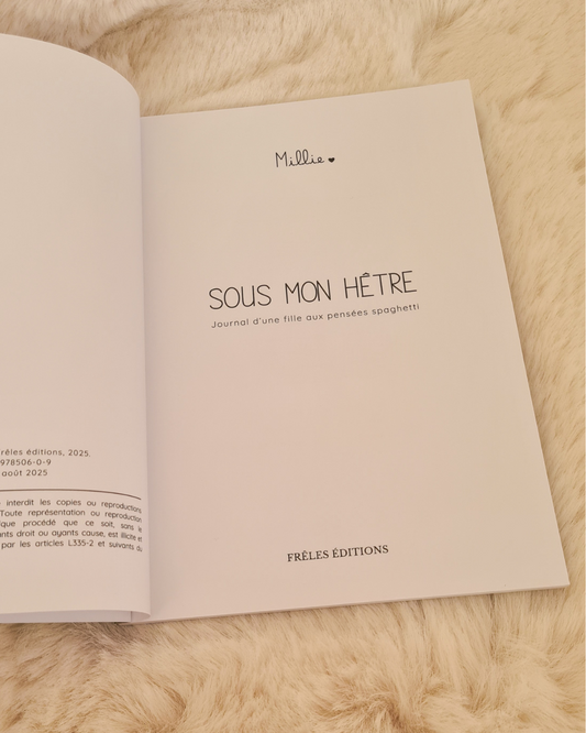 Sous mon hêtre - Le livre